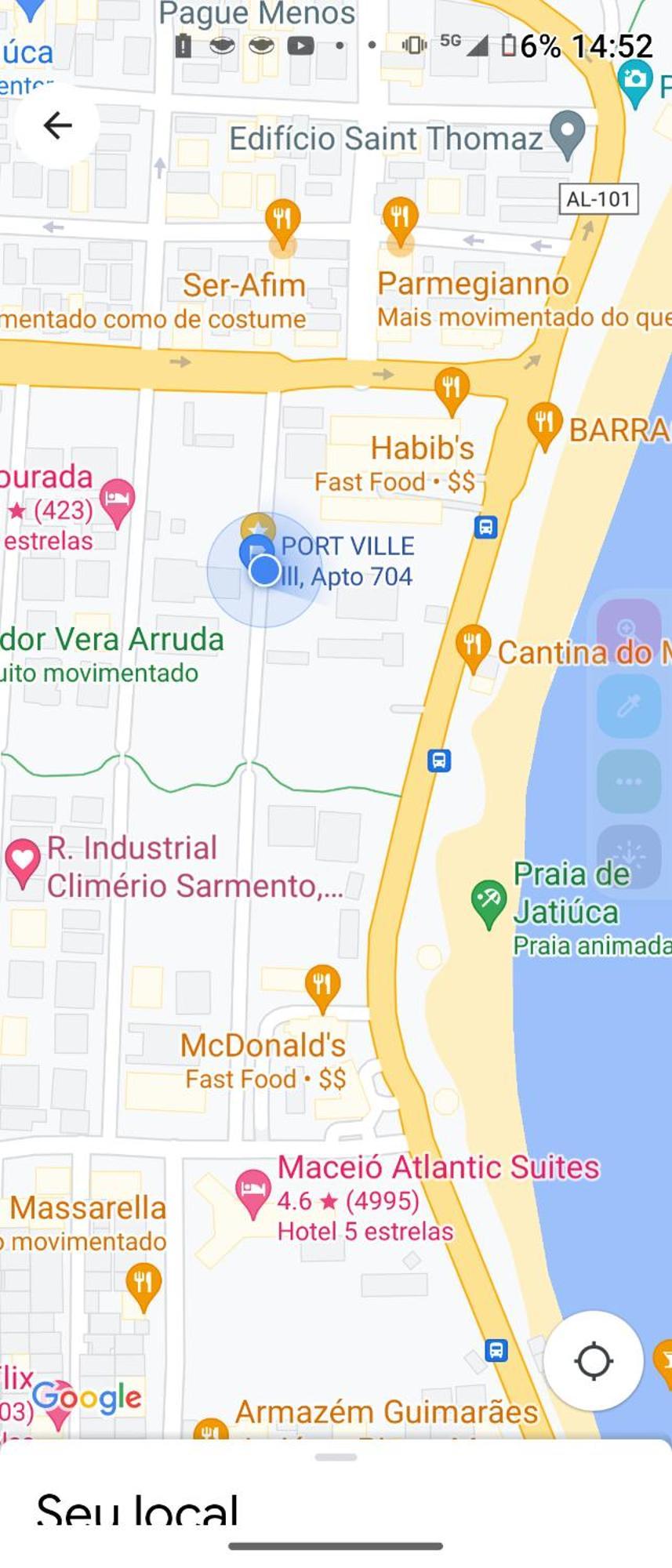 Port Ville III Maceió الغرفة الصورة